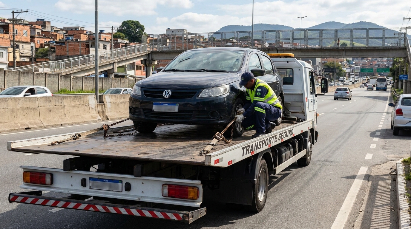 Logística para Veículos Parados no Bosque, Rio Branco‑AC